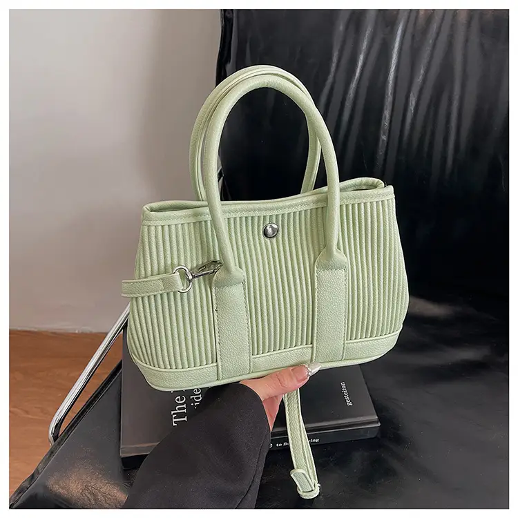 2025 Green Striped Shoulder Crossbody Bag for Women — feature 16