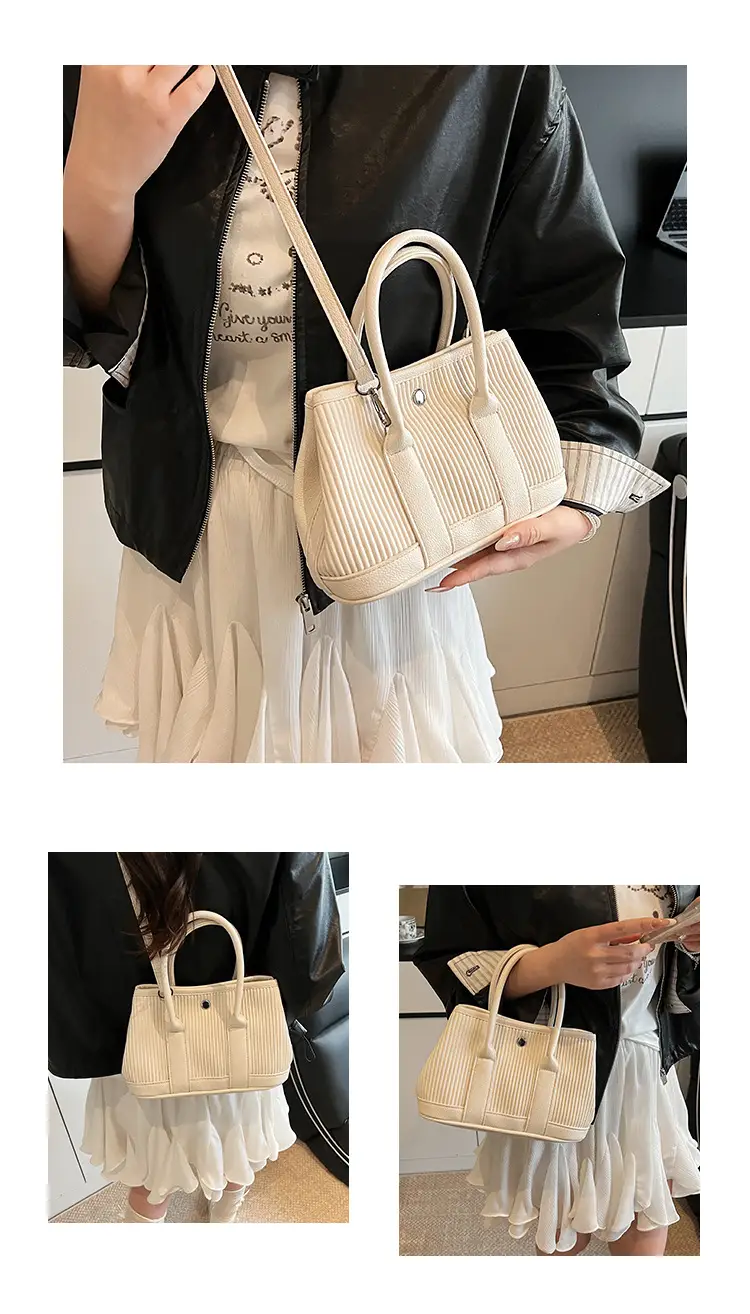 2025 Green Striped Shoulder Crossbody Bag for Women — feature 9