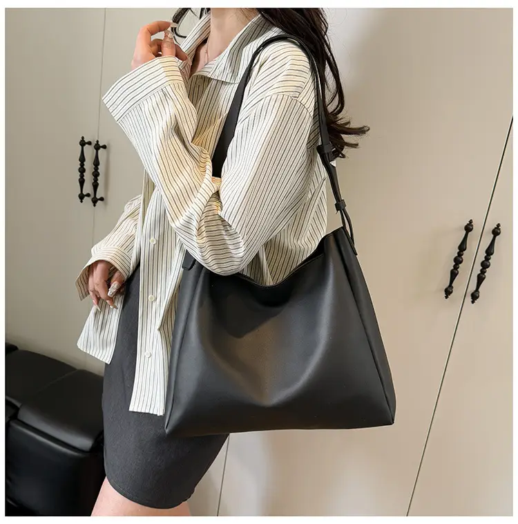 2025 Retro Brown Tote Bag for Women Large Capacity — feature 22