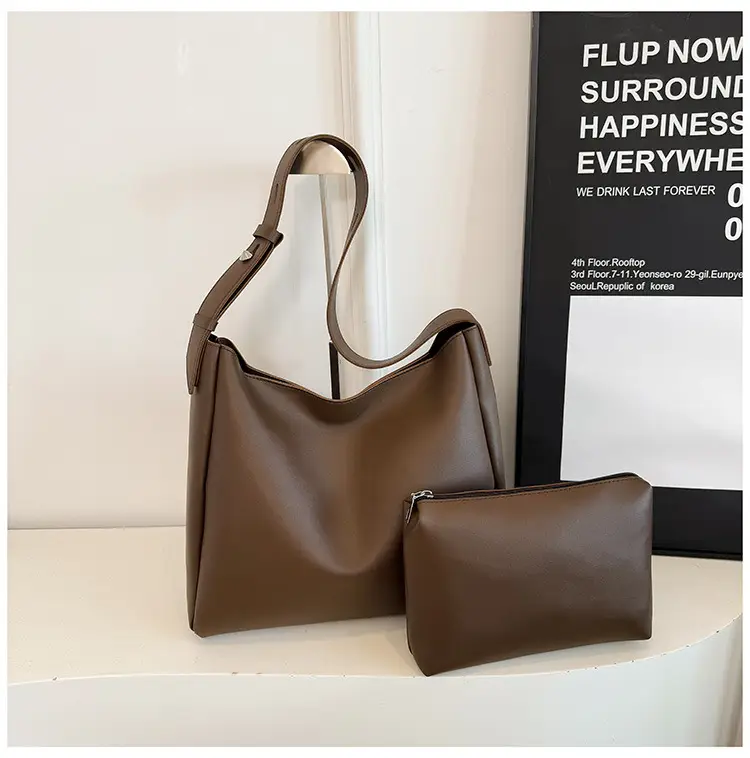 2025 Retro Brown Tote Bag for Women Large Capacity — feature 30