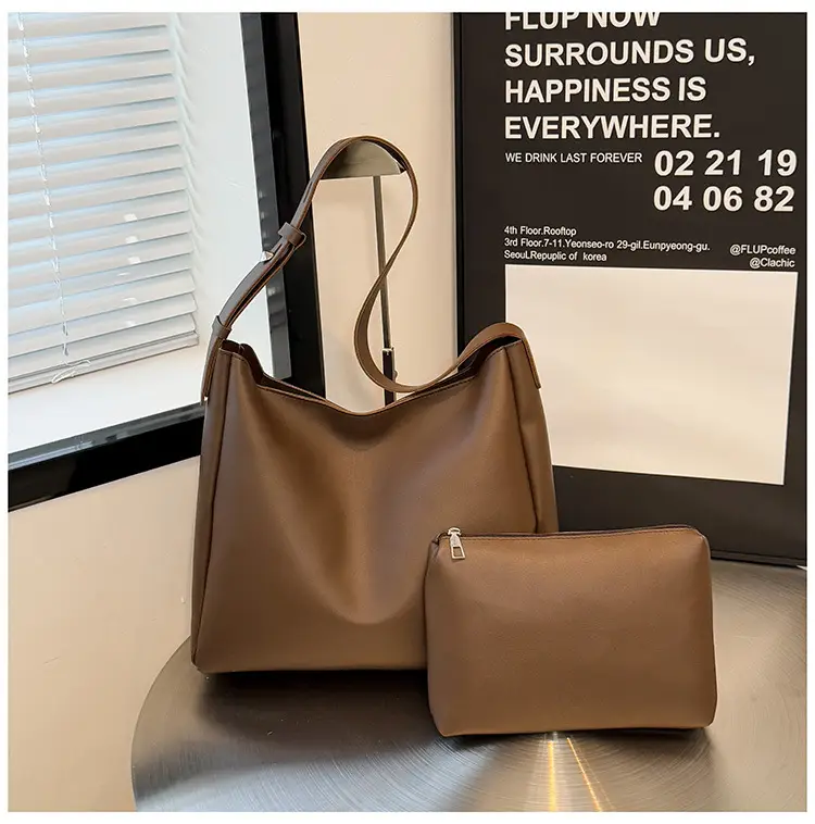 2025 Retro Brown Tote Bag for Women Large Capacity — feature 35