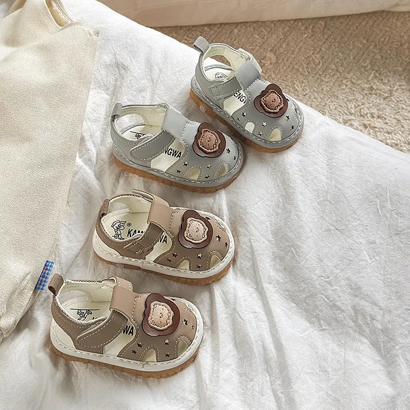 Summer new baby baby shoes boys soft bottom toddler shoes cartoon call shoes baby sandals wholesale generation - Image 3