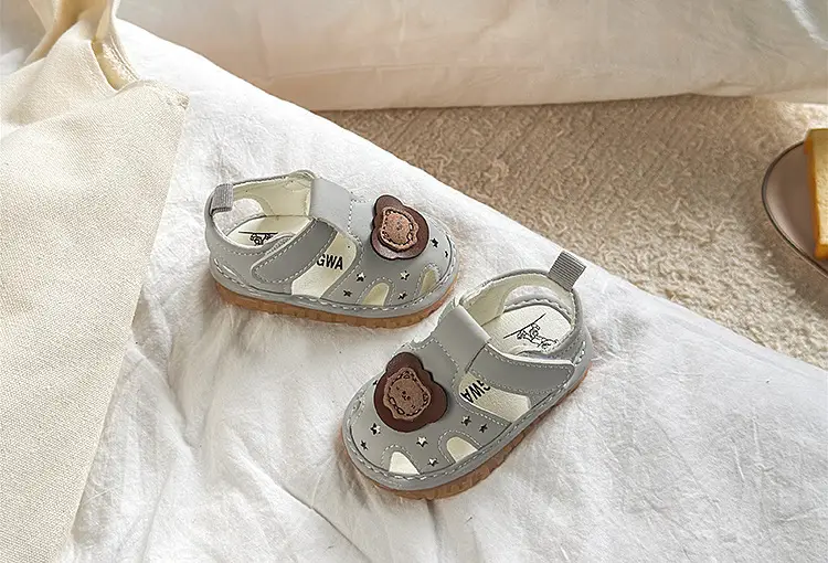 Summer new baby baby shoes boys soft bottom toddler shoes cartoon call shoes baby sandals wholesale generation — feature 3