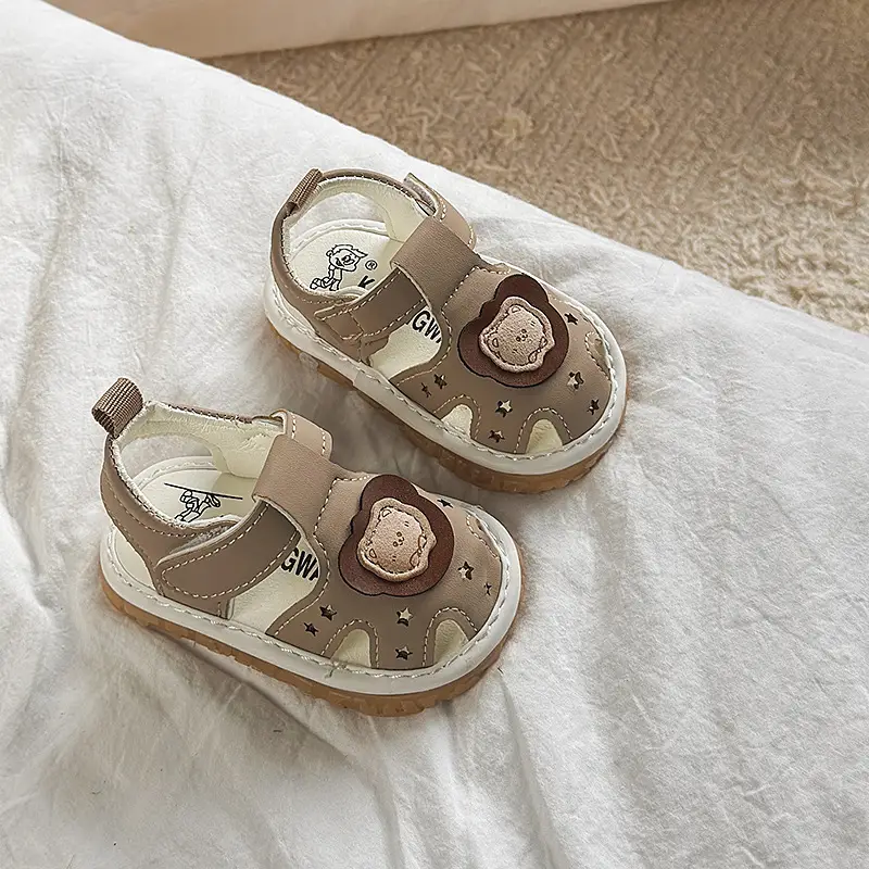 Summer new baby baby shoes boys soft bottom toddler shoes cartoon call shoes baby sandals wholesale generation