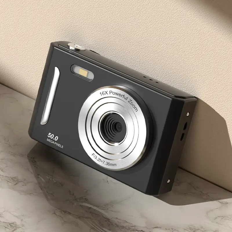 Student camera CCD campus digital camera HD front and back double camera retro card travel photo video camera
