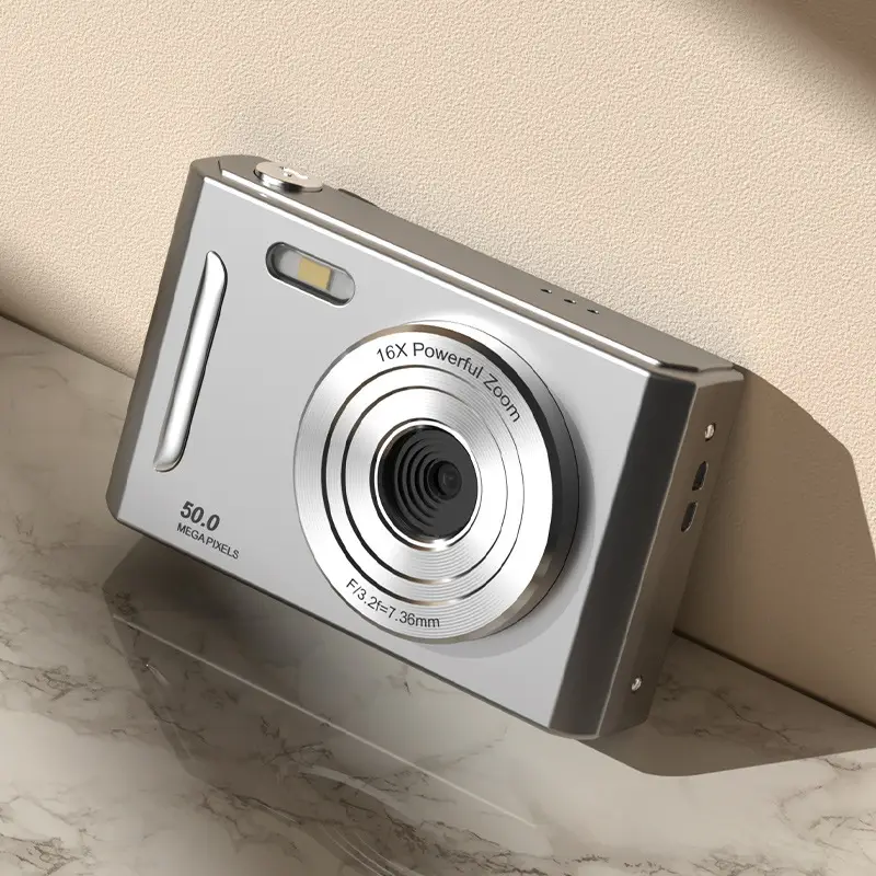 Student camera CCD campus digital camera HD front and back double camera retro card travel photo video camera