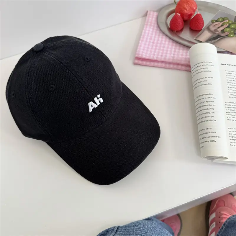 Women's AFH Embroidered Baseball Caps Red Brown Grey - Image 5