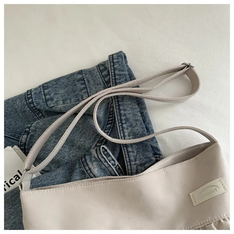 Women's Pleated New Tote Bag Korean Style Beige — feature 7