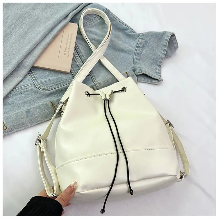 Fashion Western Bucket Bags Red Black Brown White — feature 23