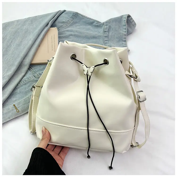 Fashion Western Bucket Bags Red Black Brown White — feature 25