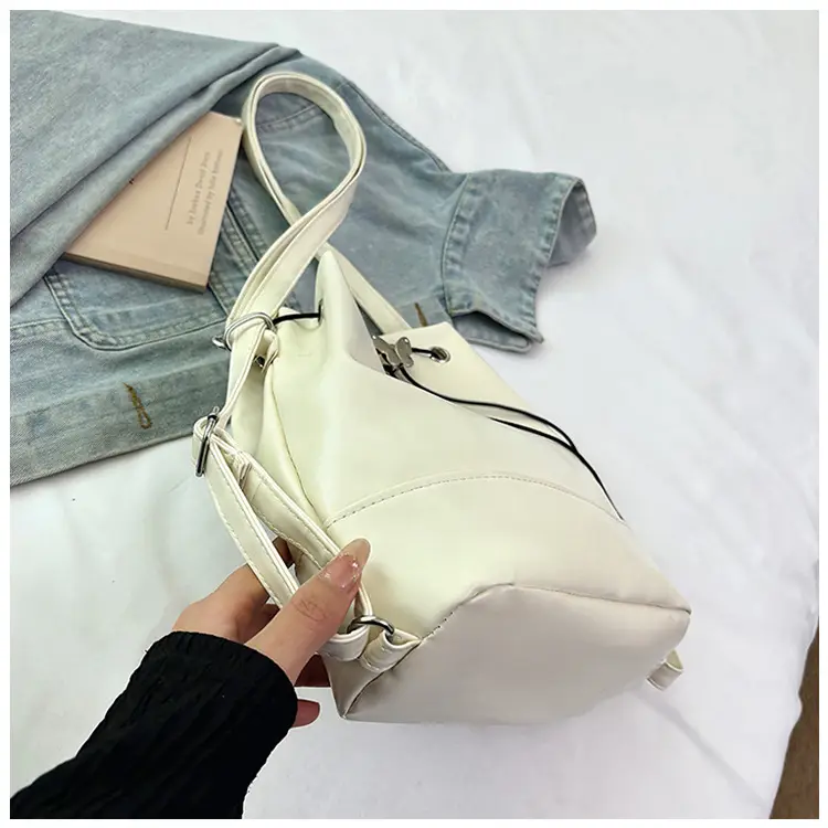 Fashion Western Bucket Bags Red Black Brown White — feature 26