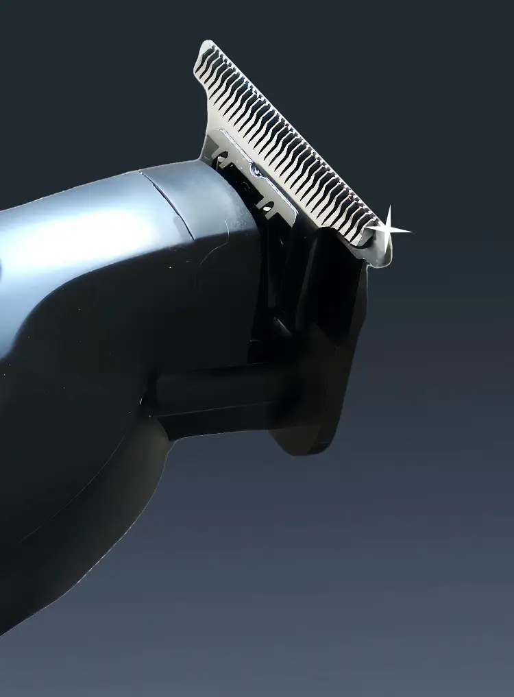 Professional Hair Clipper with Notch Pusher for Salon Use — feature 4