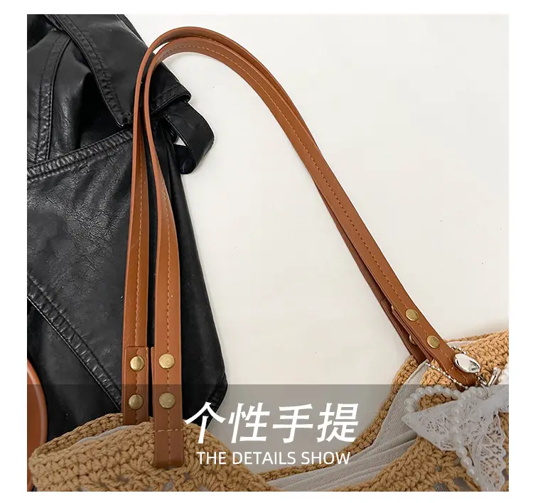 Cotton Woven Beach Bag for Women Large Capacity — feature 8