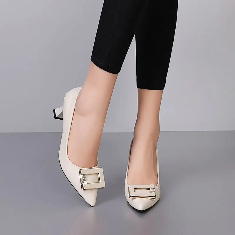 Black Pointed Toe High Heel Women Shoes 2026 - Image 5