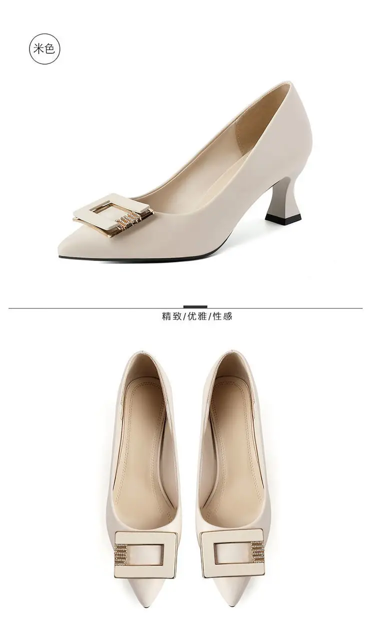 Black Pointed Toe High Heel Women Shoes 2026 â feature 5
