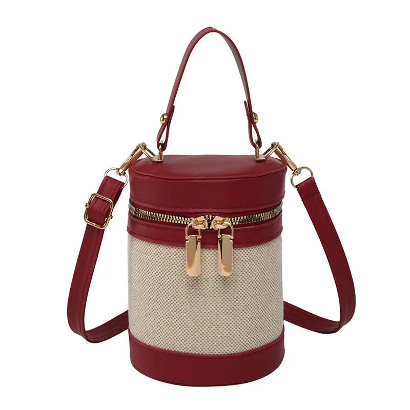 Women's Contrast Stitching Shoulder Bags 2025 Spring New - Image 2