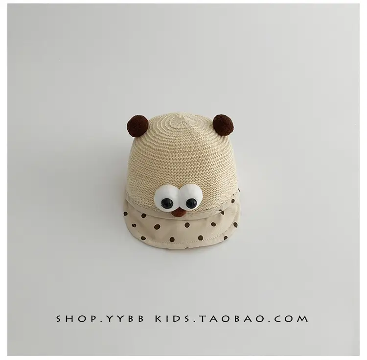 Baby Bear Hat with Eyes for Boys Girls Summer Wear — feature 14