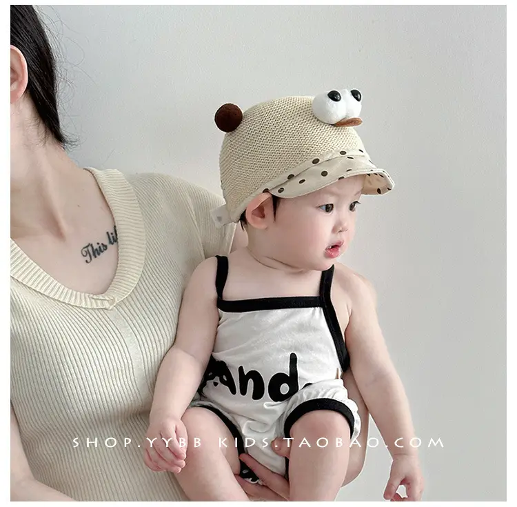 Baby Bear Hat with Eyes for Boys Girls Summer Wear — feature 4