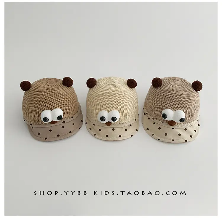 Baby Bear Hat with Eyes for Boys Girls Summer Wear — feature 8