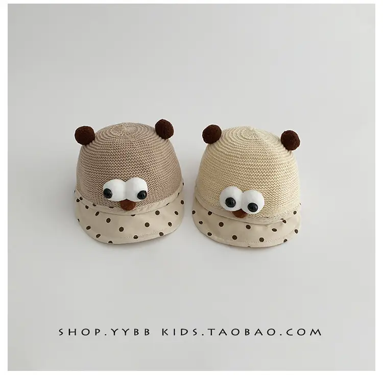 Baby Bear Hat with Eyes for Boys Girls Summer Wear — feature 9
