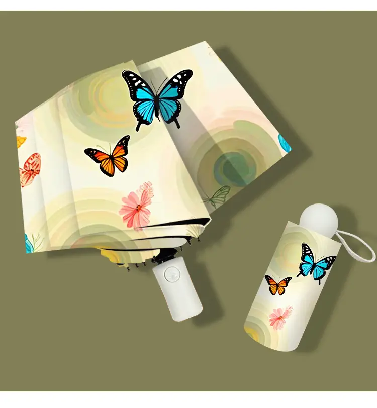 Portable Folding Umbrella Dual Use Sun Rain 50% Off — feature 6