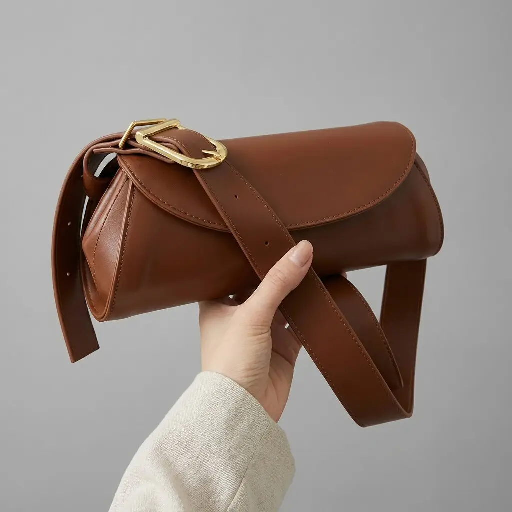 Brown Leather Crossbody Bag for Women 2026 — feature 1