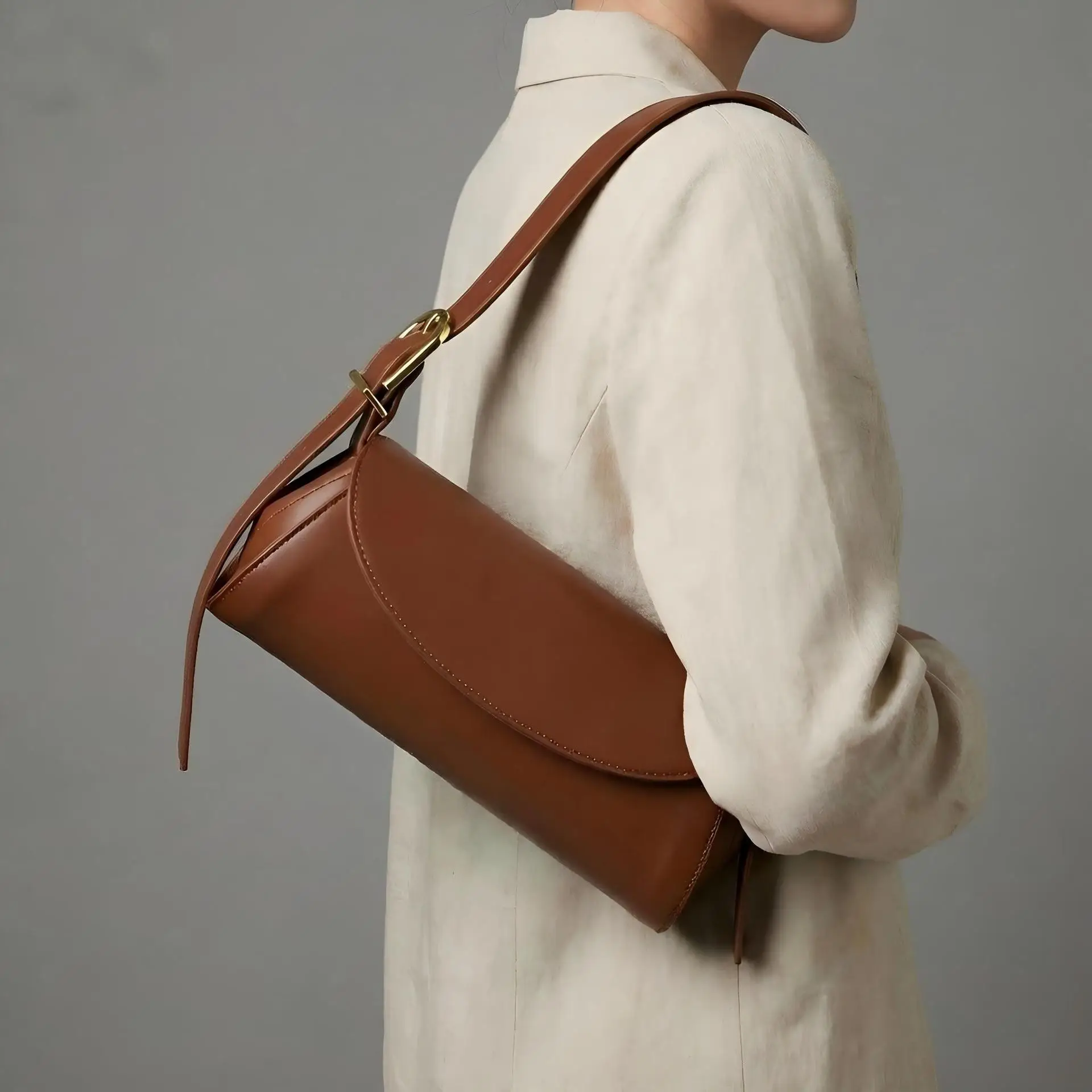 Brown Leather Crossbody Bag for Women 2026 — feature 3