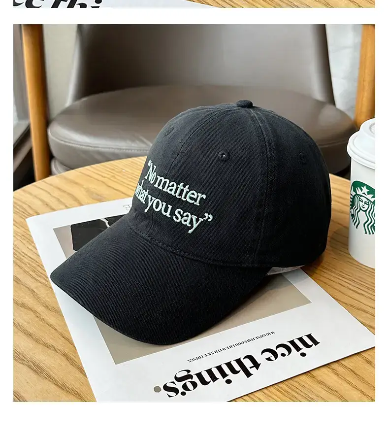 Uncle Stubble Black Cap No Matter What You Say — feature 15