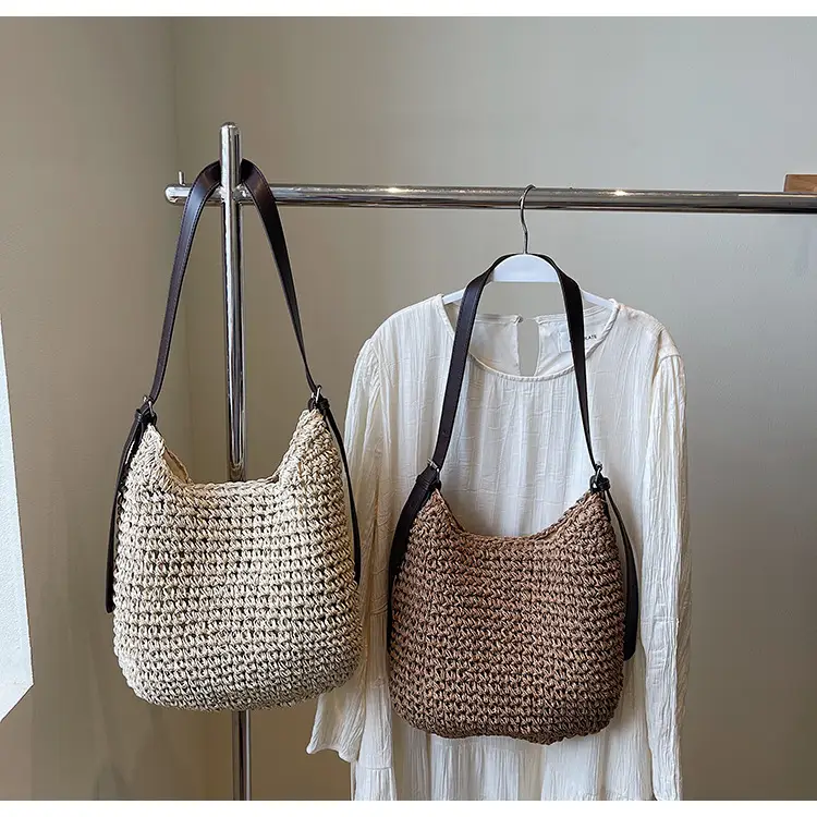 Women Straw Shoulder Bag Large Capacity 2026 — feature 11