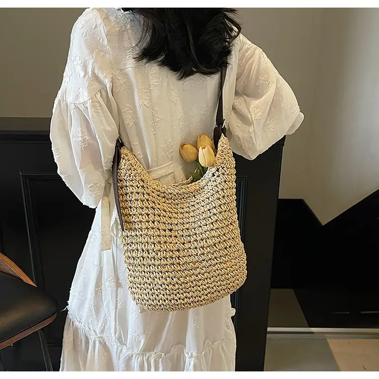Women Straw Shoulder Bag Large Capacity 2026 — feature 18