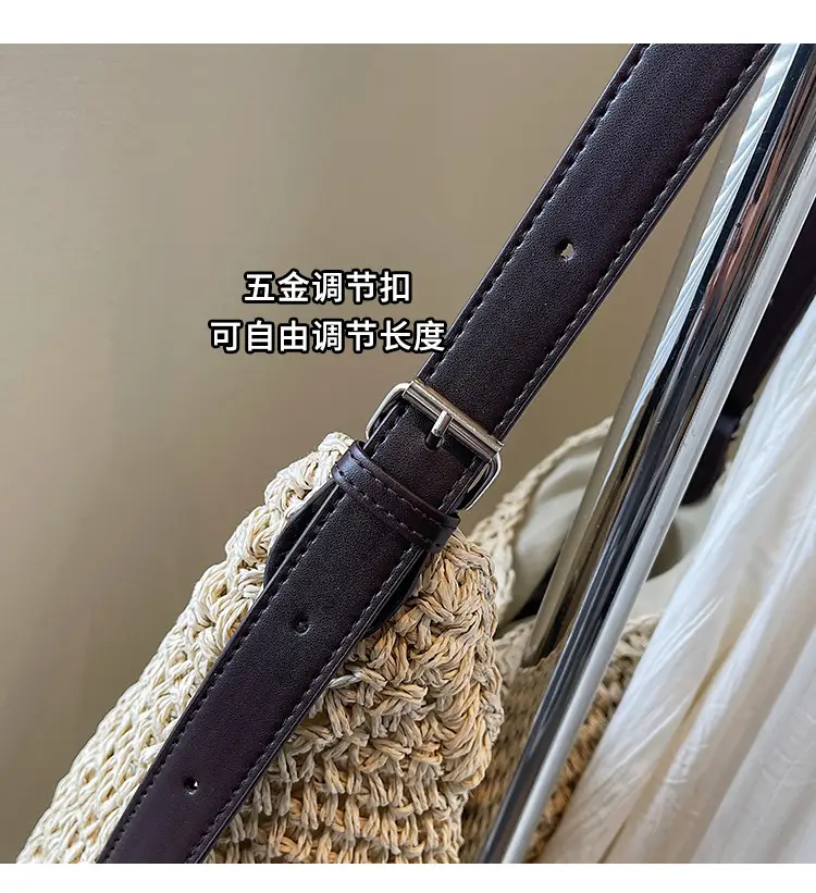 Women Straw Shoulder Bag Large Capacity 2026 — feature 6