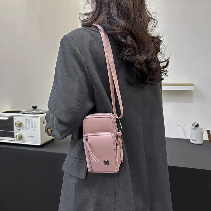 Pink Crossbody Shoulder Bag for Women - Image 8