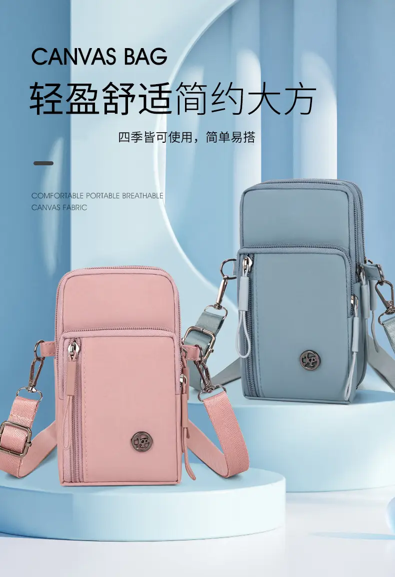 Pink Crossbody Shoulder Bag for Women — feature 1