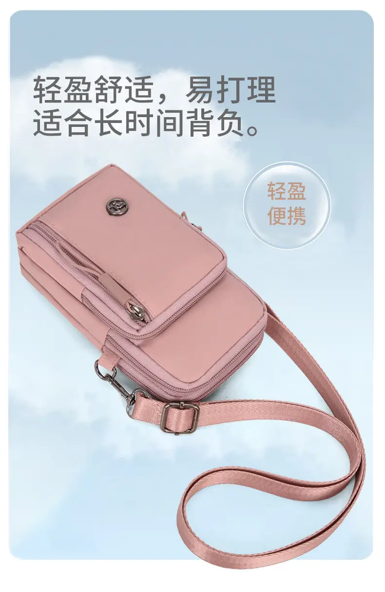 Pink Crossbody Shoulder Bag for Women — feature 12