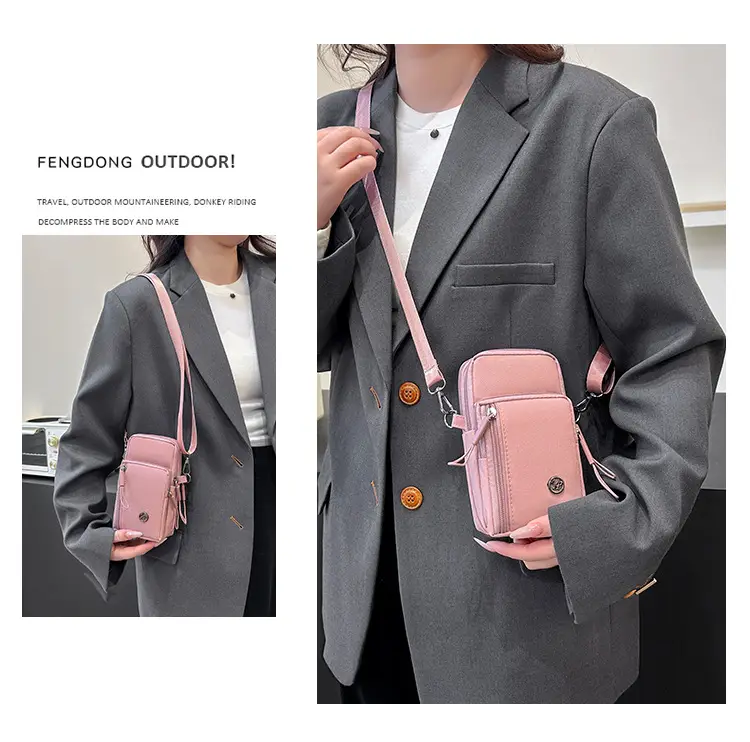 Pink Crossbody Shoulder Bag for Women — feature 35