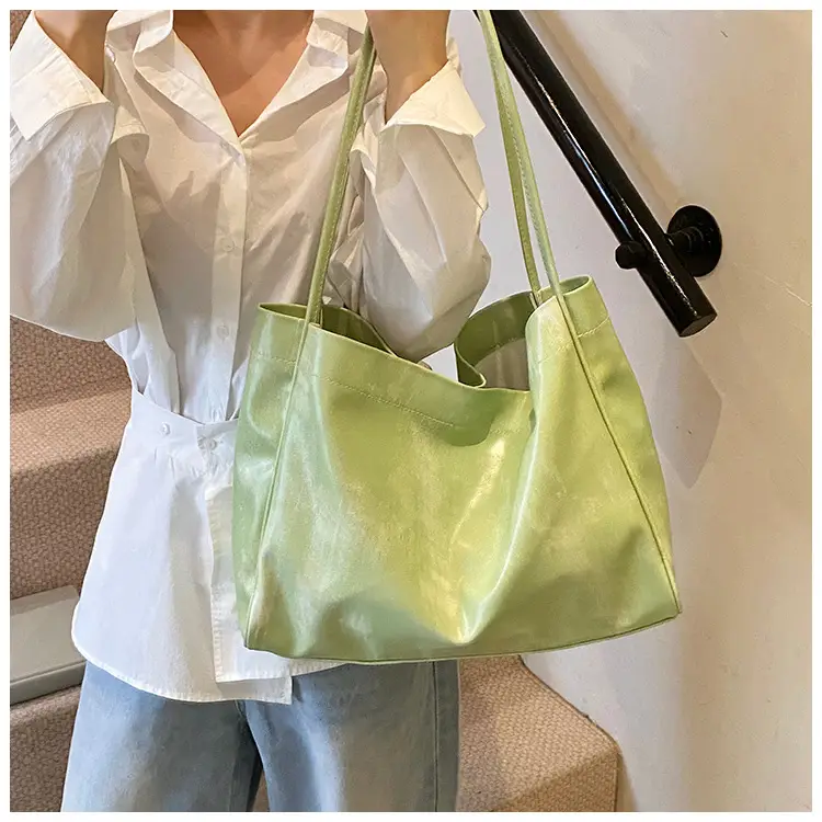 Blue Vintage Commuter Tote Bag Large Capacity Women's 2025 New Fashion — feature 21