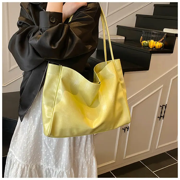 Blue Vintage Commuter Tote Bag Large Capacity Women's 2025 New Fashion — feature 28