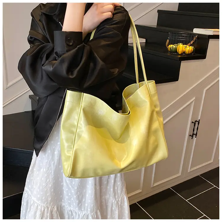 Blue Vintage Commuter Tote Bag Large Capacity Women's 2025 New Fashion — feature 29