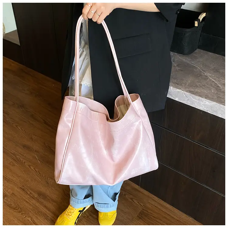Blue Vintage Commuter Tote Bag Large Capacity Women's 2025 New Fashion — feature 35