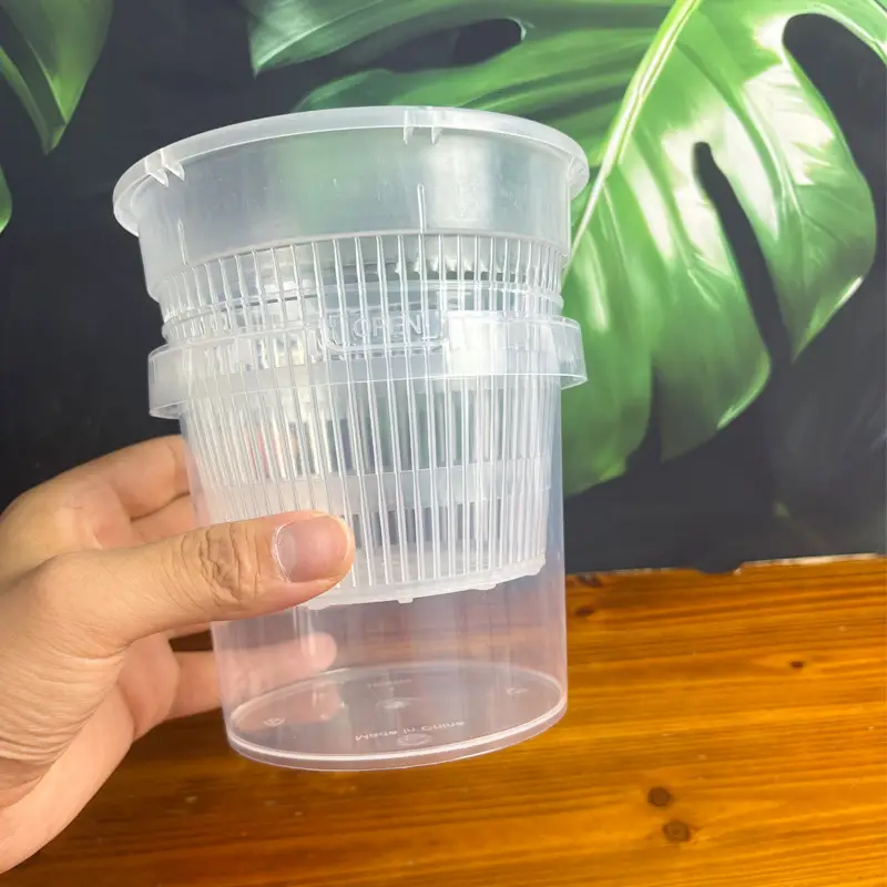 Lazy Man Automatic Absorbent Flower Pot Phalaenopsis Water Storage Root Control Root Raising Simple Conservation Watering Free Novice Scheme