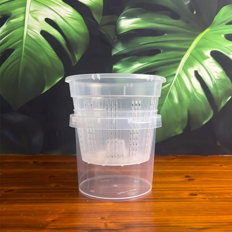 Lazy Man Automatic Absorbent Flower Pot Phalaenopsis Water Storage Root Control Root Raising Simple Conservation Watering Free Novice Scheme — feature 11