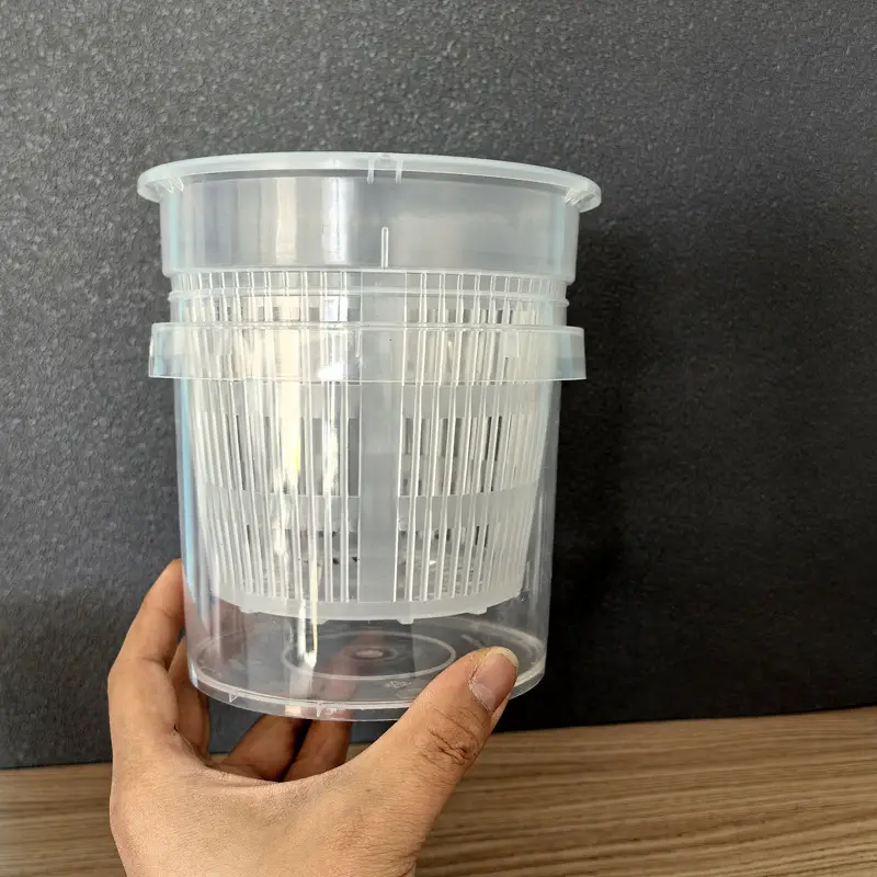 Lazy Man Automatic Absorbent Flower Pot Phalaenopsis Water Storage Root Control Root Raising Simple Conservation Watering Free Novice Scheme — feature 9