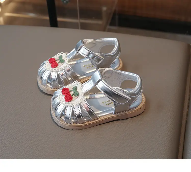Baby Sandals Women's White Red Flower 2025 — feature 14