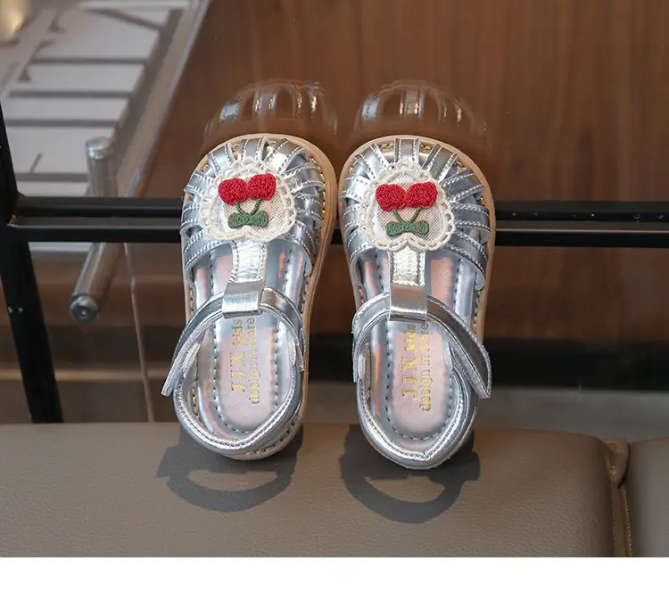 Baby Sandals Women's White Red Flower 2025 — feature 15