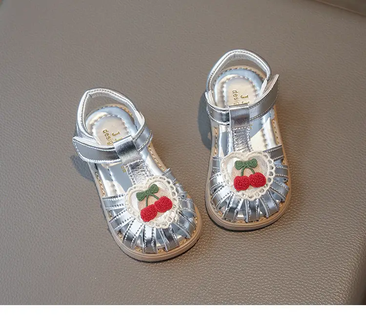Baby Sandals Women's White Red Flower 2025 — feature 16