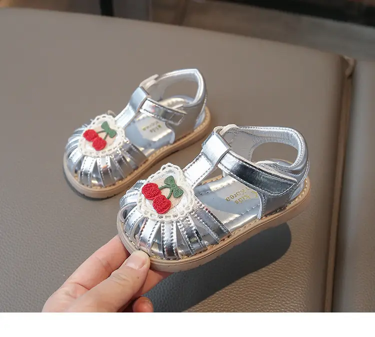Baby Sandals Women's White Red Flower 2025 — feature 17