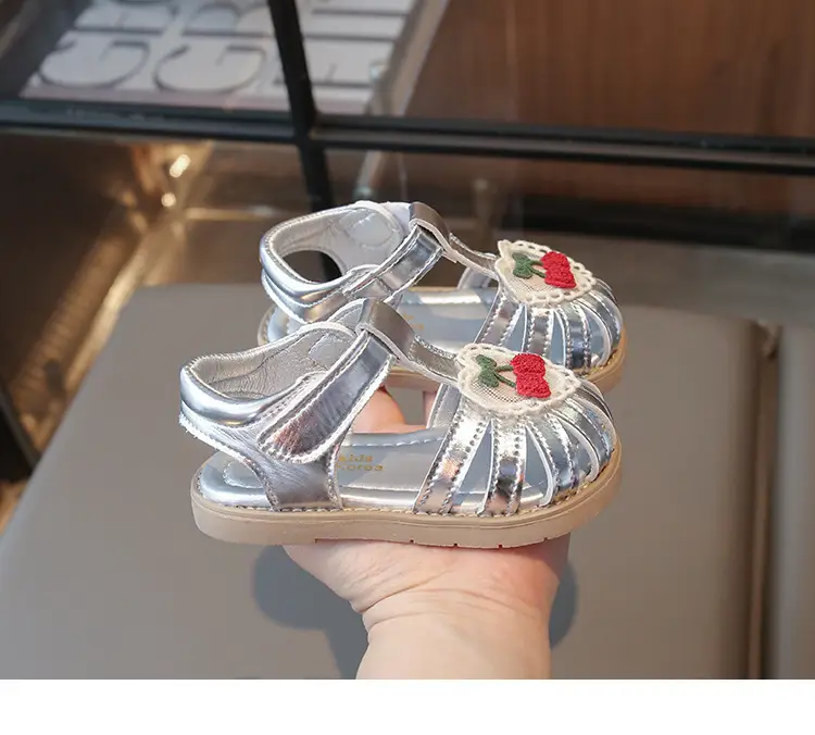 Baby Sandals Women's White Red Flower 2025 — feature 18