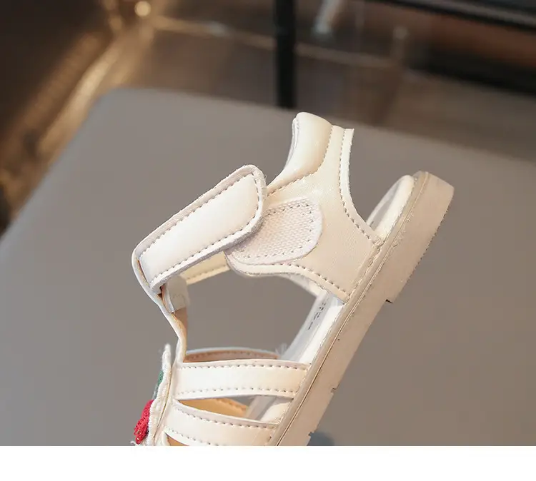 Baby Sandals Women's White Red Flower 2025 — feature 21