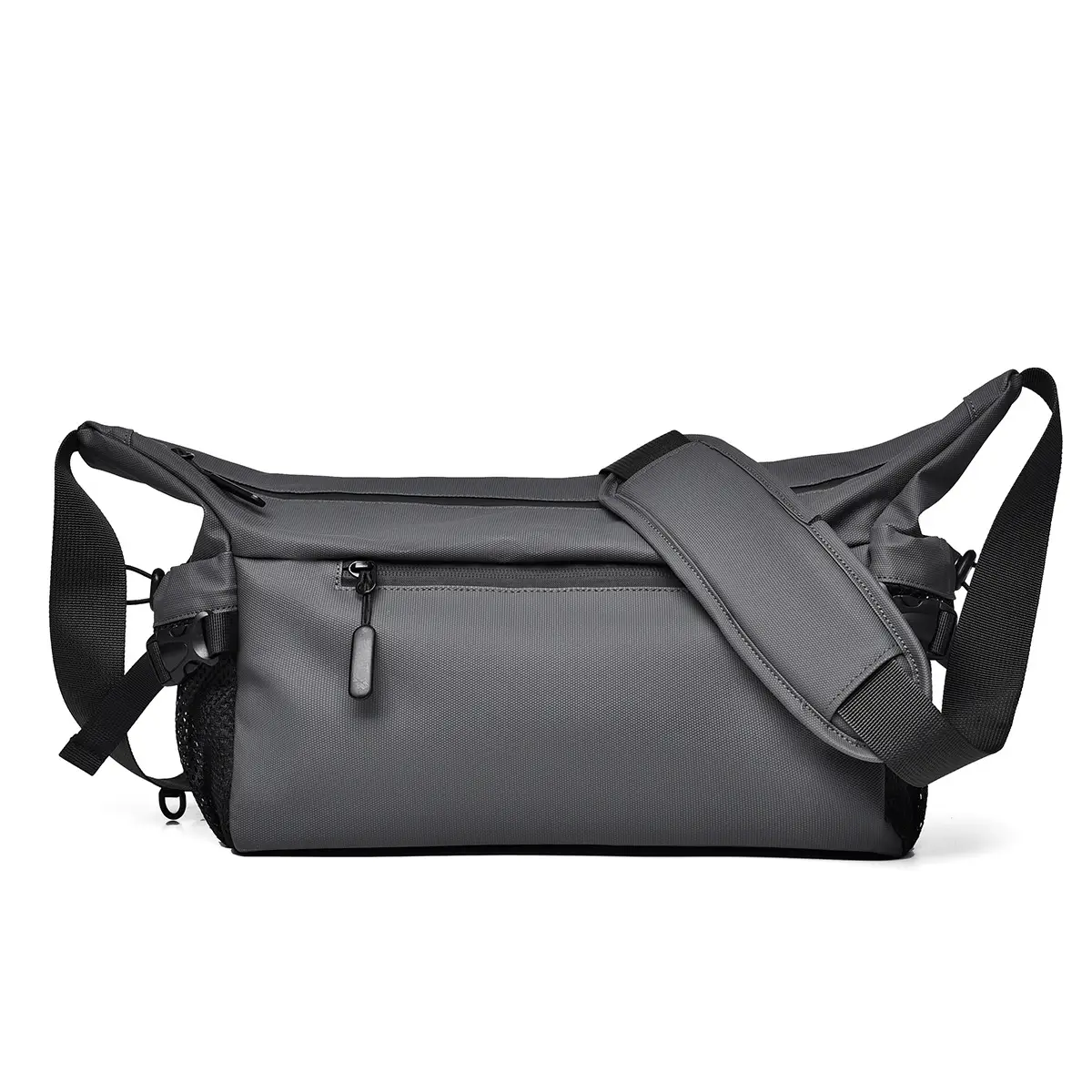 Men's Black Crossbody Shoulder Bag for Daily Use - Image 2