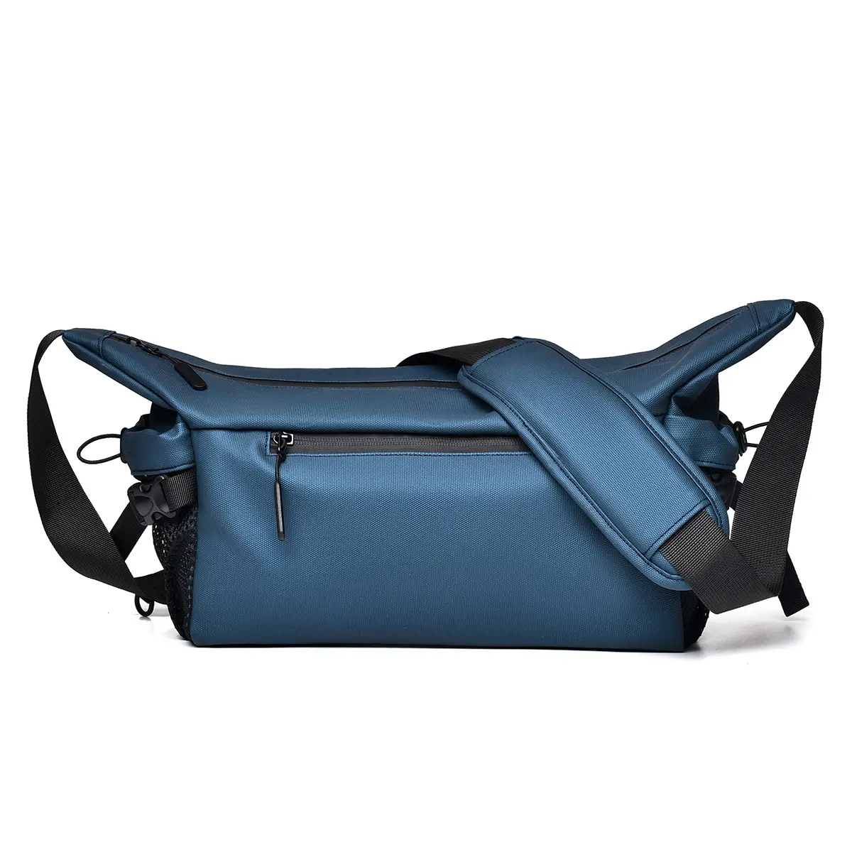 Men's Black Crossbody Shoulder Bag for Daily Use - Image 3